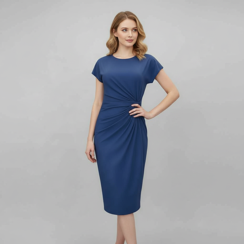 Women's Midi Dress | Short Sleeve Formal Dresses