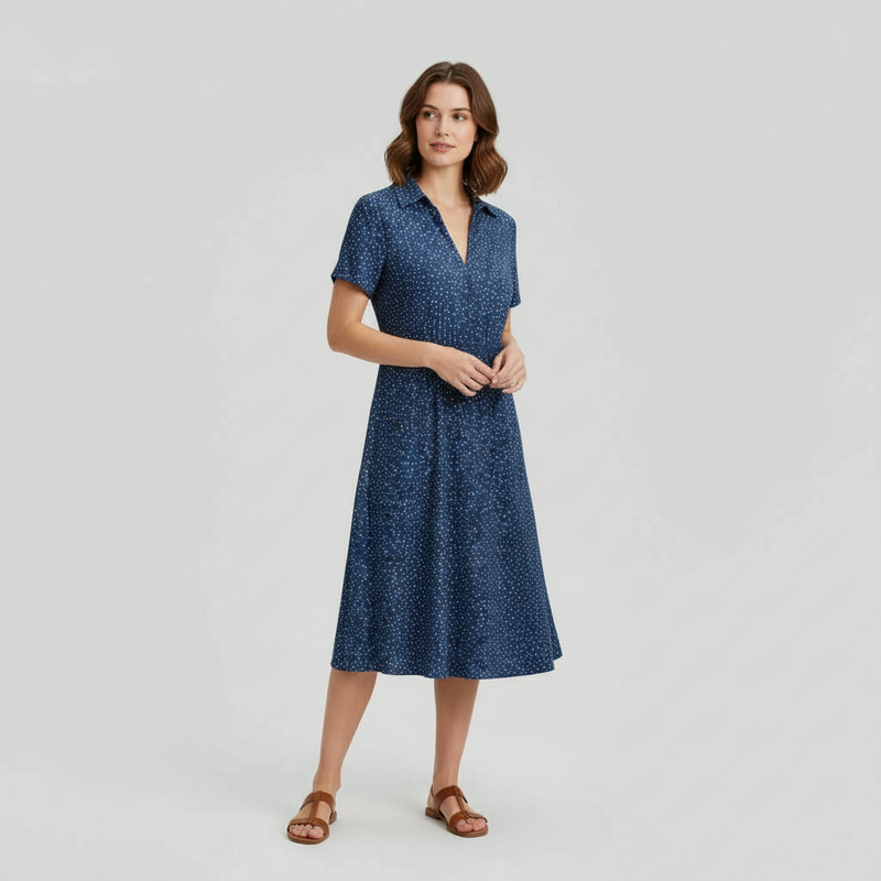 Women's Midi Shirt Dress | Casual Summer Dress