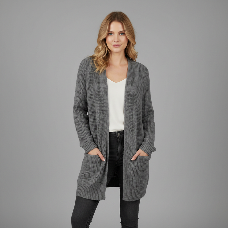 Cozy Long Cardigan | Women's Cardigan Sweater for Layering