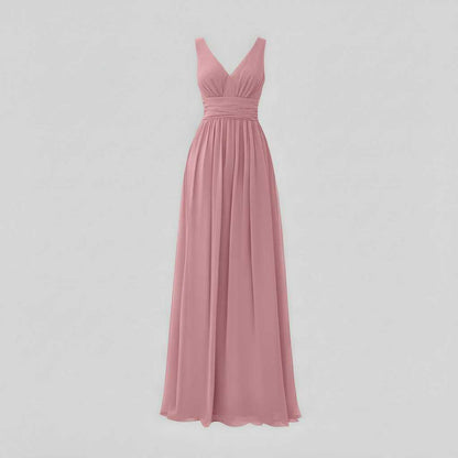 Elegant Maxi Dress | Women's Sleeveless V-Neck Summer Dress