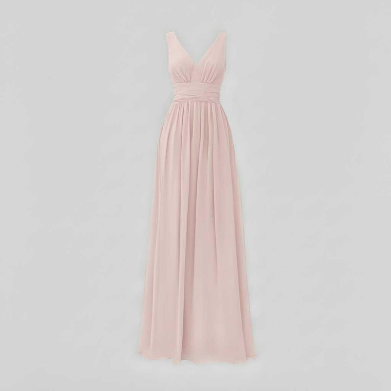 Elegant Maxi Dress | Women's Sleeveless V-Neck Summer Dress