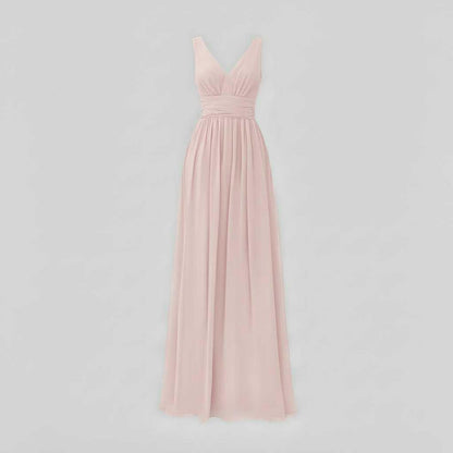Elegant Maxi Dress | Women's Sleeveless V-Neck Summer Dress