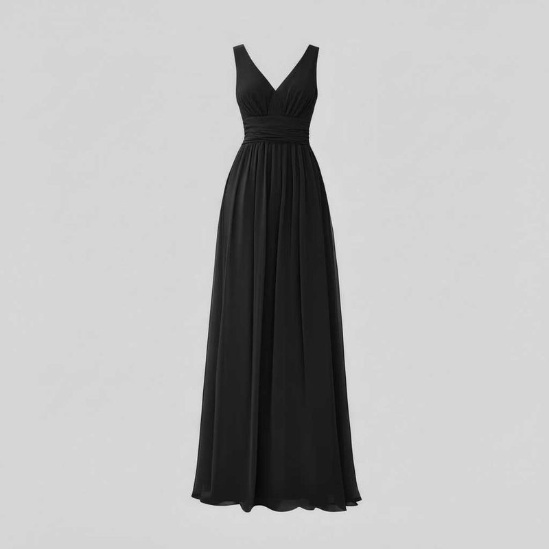 v neck dress for women Elegant Maxi Dress
