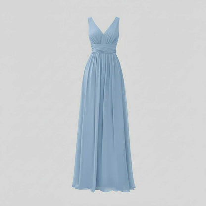 Elegant Maxi Dress | Women's Sleeveless V-Neck Summer Dress