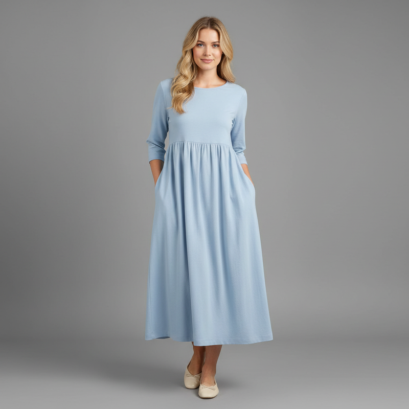 Loose Fit Summer Dress | Midi Dress for Women