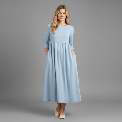 Loose Fit Summer Dress | Midi Dress for Women