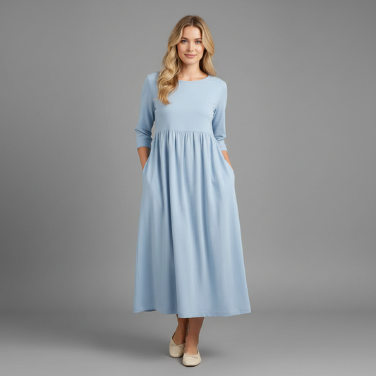 Loose Fit Summer Dress | Midi Dress for Women