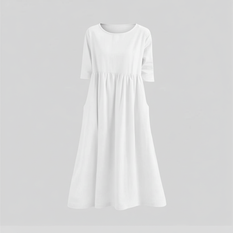 Loose Fit Summer Dress | Midi Dress for Women