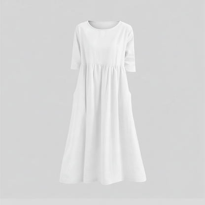 Loose Fit Summer Dress | Midi Dress for Women