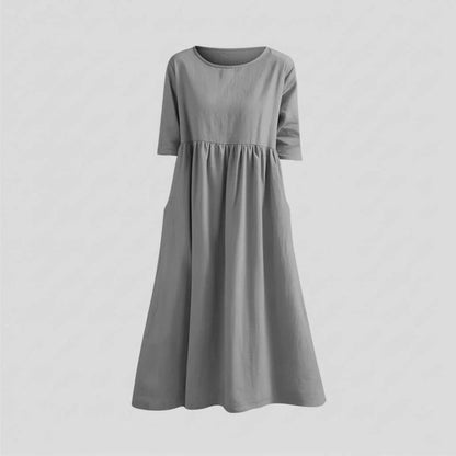 Loose Fit Summer Dress | Midi Dress for Women