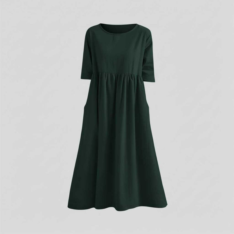 Loose Fit Summer Dress | Midi Dress for Women
