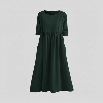 Loose Fit Summer Dress | Midi Dress for Women