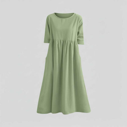 Loose Fit Summer Dress | Midi Dress for Women