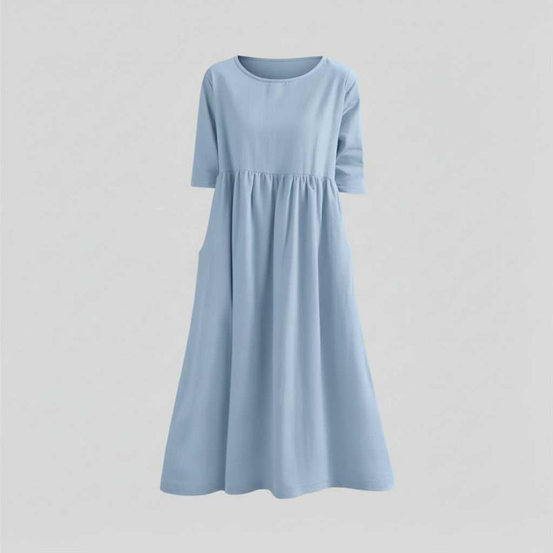 Loose Fit Summer Dress | Midi Dress for Women