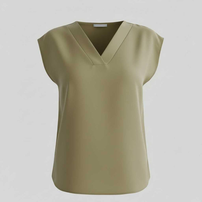 V-Neck Summer Blouse | Women's Blouse for Warm Days