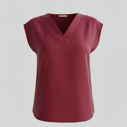 V-Neck Summer Blouse | Women's Blouse for Warm Days