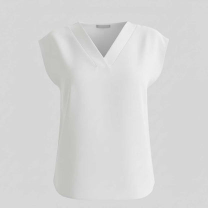 V-Neck Summer Blouse | Women's Blouse for Warm Days