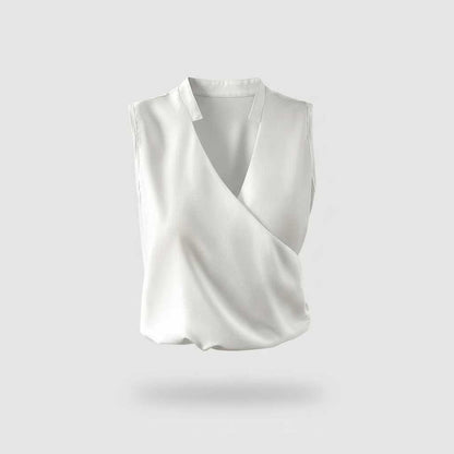 Women's V-Neck Summer Top | Casual Wear for Warm Days