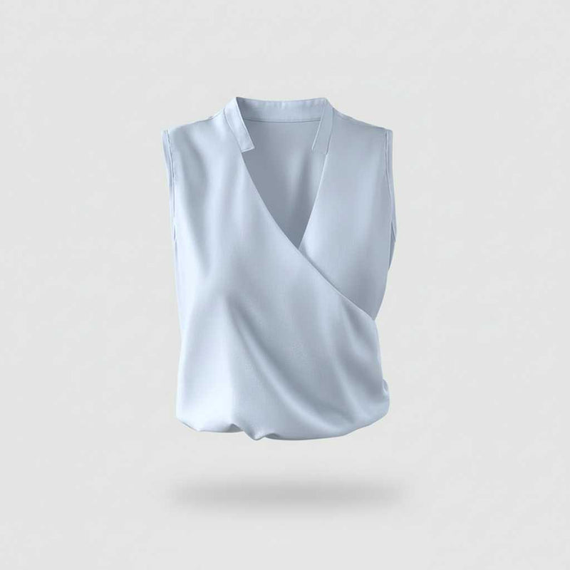 Women's V-Neck Summer Top | Casual Wear for Warm Days