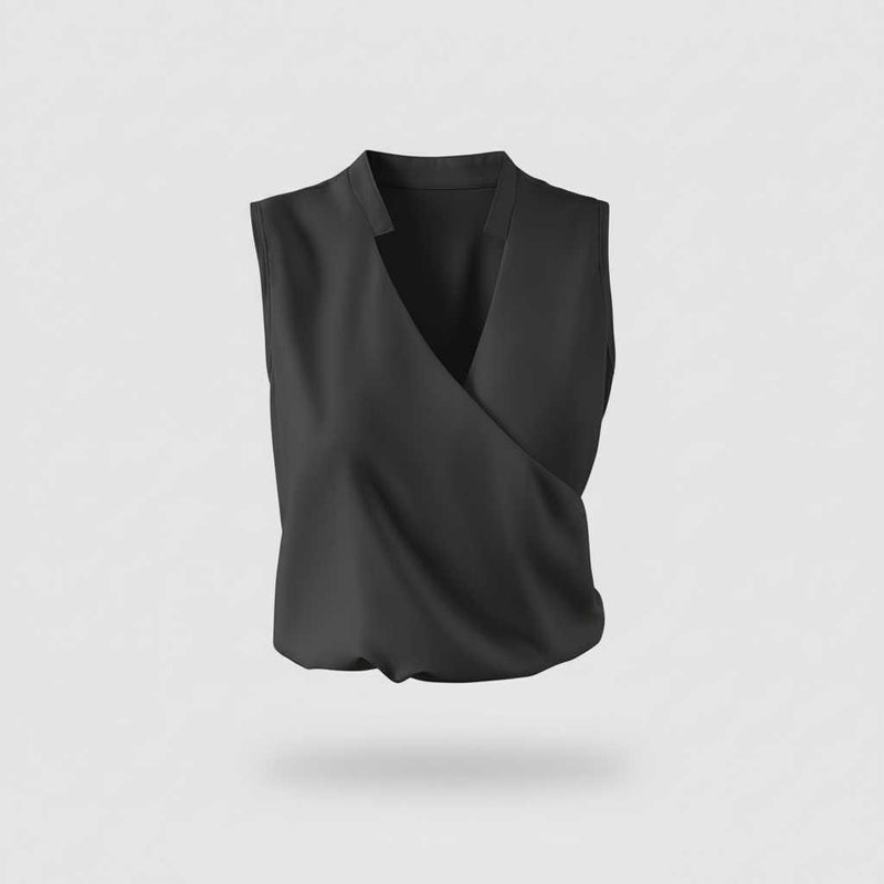Women's V-Neck Summer Top | Casual Wear for Warm Days