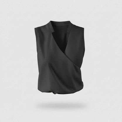 Women's V-Neck Summer Top | Casual Wear for Warm Days