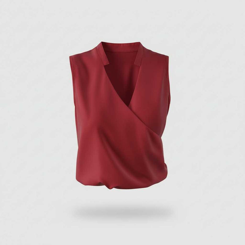 Women's V-Neck Summer Top | Casual Wear for Warm Days