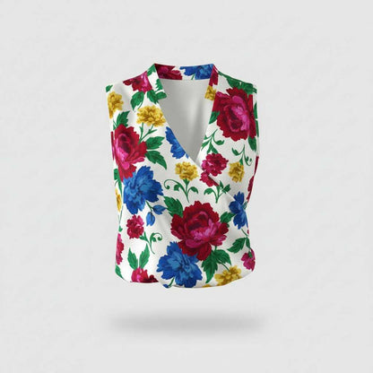 Women's V-Neck Summer Top | Casual Wear for Warm Days